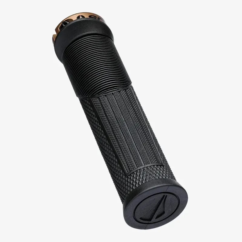 SDG Thrice OC Large Lock-on MTB Grips in Black/Kashima-3