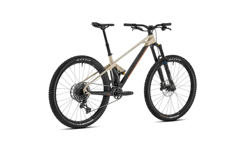 2023 Mondraker Foxy RR - 29 Inch Carbon Enduro Full-Suspension MTB - Black / Brown / Red-2