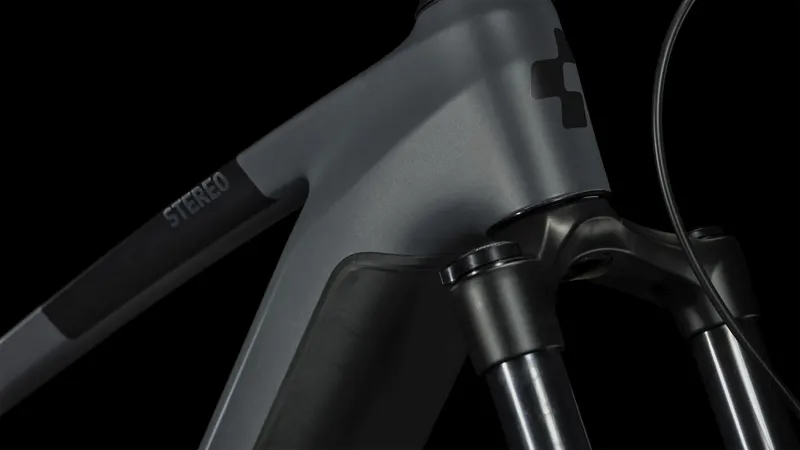2023 Cube Stereo 140 HPC Race 750 Carbon Full-Sus E-MTB - Grey/Chrome-3