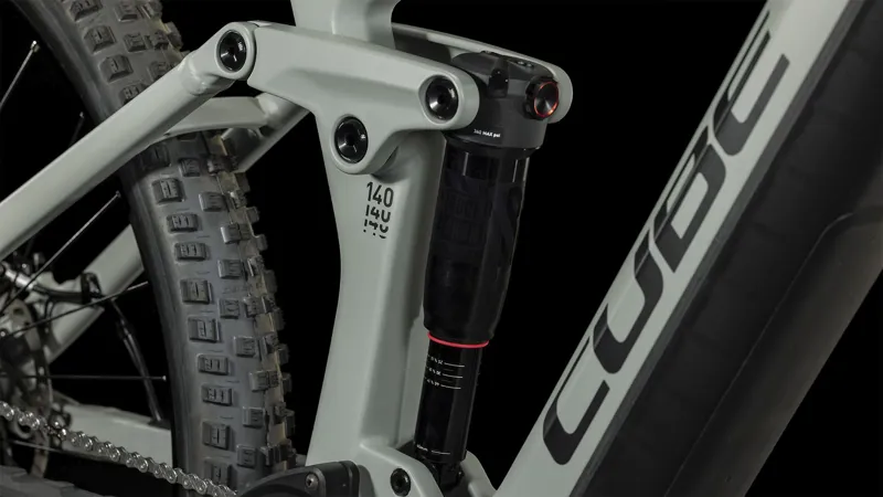 2023 Cube Stereo Hybrid 140 HPC Pro 750 Carbon Full-Sus E-MTB - SwampGrey/Black-7