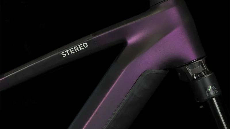 2023 Cube Stereo Hybrid 160 HPC SLX 750 Carbon Full-Sus E-MTB - Molotov/Grey -4