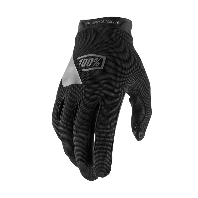 100% Ridecamp Youth Gloves in Black