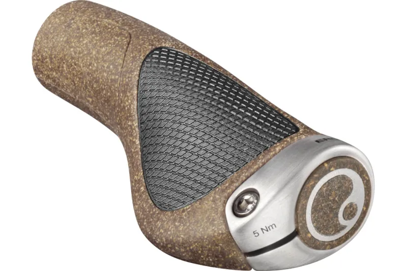 Ergon GP1 Biokork Bicycle Grips - Brown