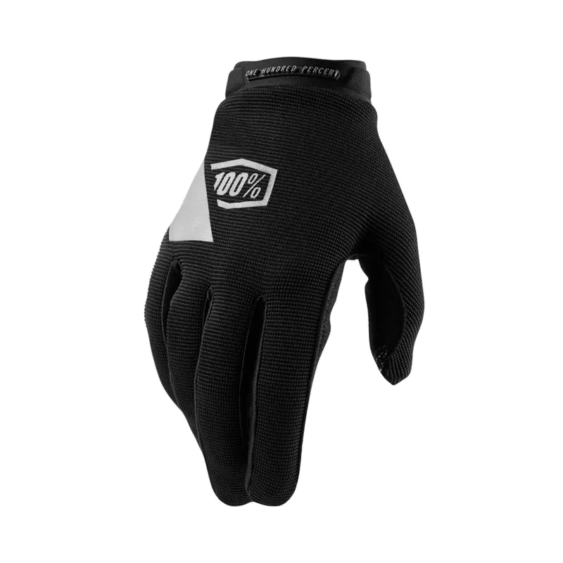 100% Ridecamp Women's MTB Glove - Black / Charcoal - X-Large