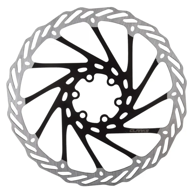 Clarks CL Brake Rotor in Silver/Black