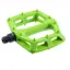 DMR V6 Cro-Mo Axle Plastic Flat Pedal in Green