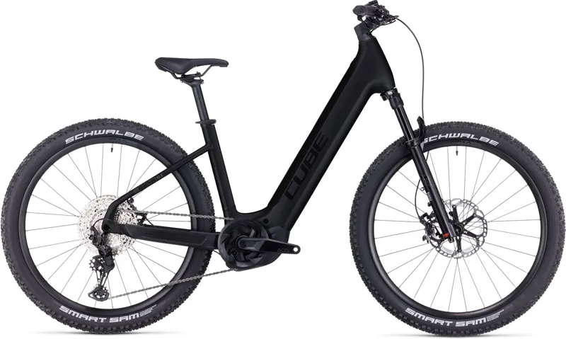 2023 Cube Reaction Hybrid SLX 750 Hardtail E-MTB - Black/Reflex-2