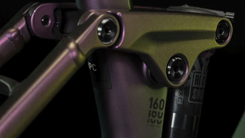 2023 Cube Stereo Hybrid 160 HPC SLX 750 Carbon Full-Sus E-MTB - Molotov/Grey -7