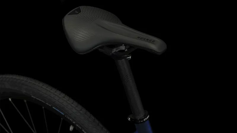 2023 Cube Nulane Trekking / Gravel Bike - Velvet Blue / Black -7