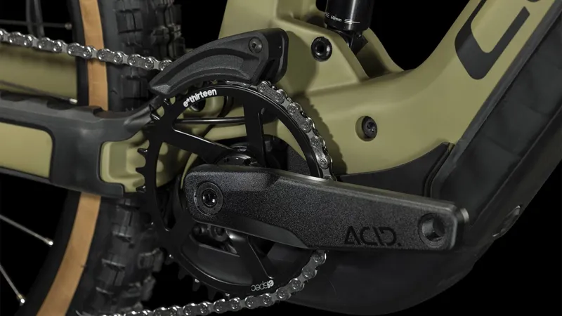 2023 Cube Stereo Hybrid 160 HPC Race 750 27.5Inch Carbon Full-Sus E-MTB - Green-6