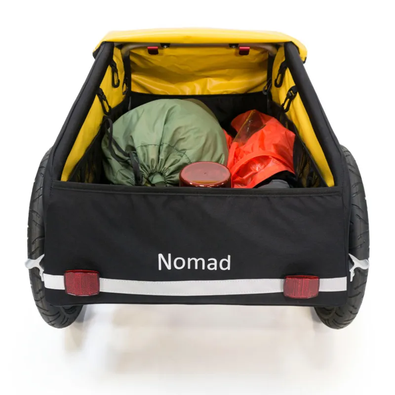 Burley Nomad Bicycle Cargo Trailer - Yellow-1