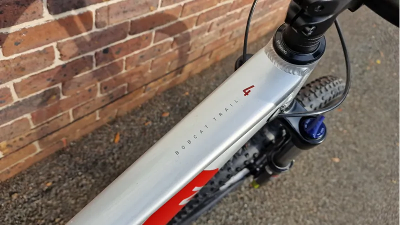 Ex-Hire Marin Bobcat Trail 4 27.5 Hardtail Mountain Bike - Silver/Red/Grey-5