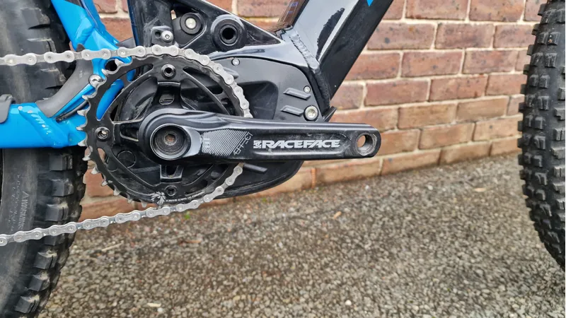 Ex-Hire Mondraker Crafty R 29Inch Full-Suspension Electric MTB - Blue / Black-4