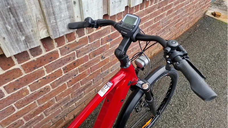 Ex-Hire Moustache Samedi 27 XRoad 5 Electric Bike - Red-3