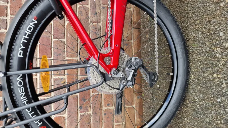 Ex-Hire Moustache Samedi 27 XRoad 5 Electric Bike - Red-4