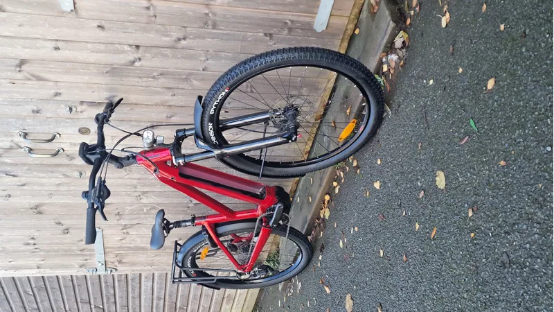 Ex-Hire Moustache Samedi 27 XRoad 5 Open Frame 625Wh Electric Bike - Red-1