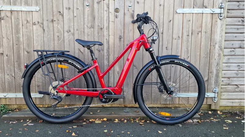 Ex-Hire Moustache Samedi 27 XRoad 5 Open Frame 625Wh Electric Bike - Red-2