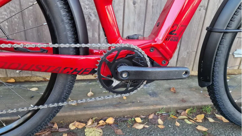 Ex-Hire Moustache Samedi 27 XRoad 5 Open Frame 625Wh Electric Bike - Red-3