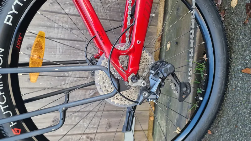 Ex-Hire Moustache Samedi 27 XRoad 5 Open Frame 625Wh Electric Bike - Red-4