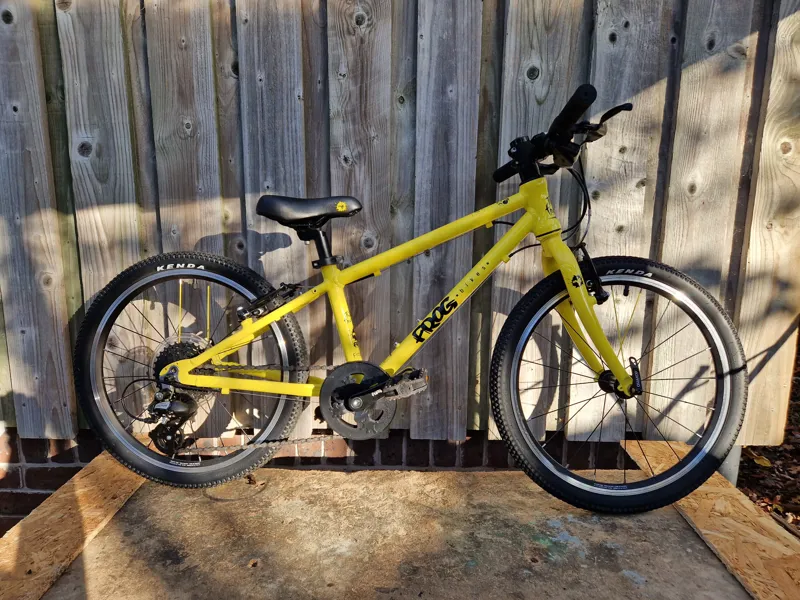 Ex-Hire Frog 53 Kids Hybrid Bike - Yellow TDF