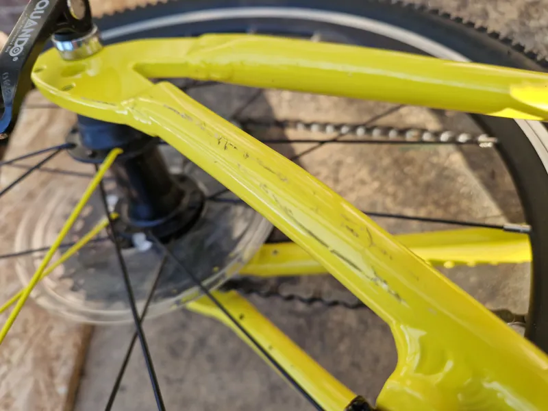 Ex-Hire Frog 53 Kids Hybrid Bike - Yellow TDF-6