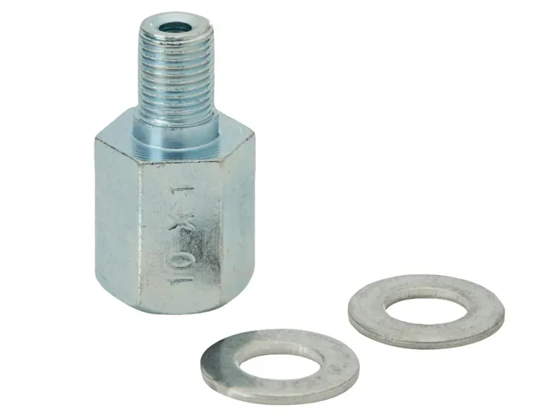 Burley Hitch Alt Adapter Trailer Hardware in Silver