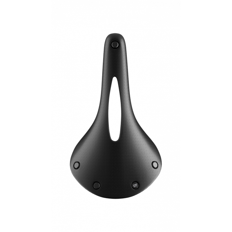 Brooks C17 Cambium Carved All-Weather Road Cycling Saddle - Black-2