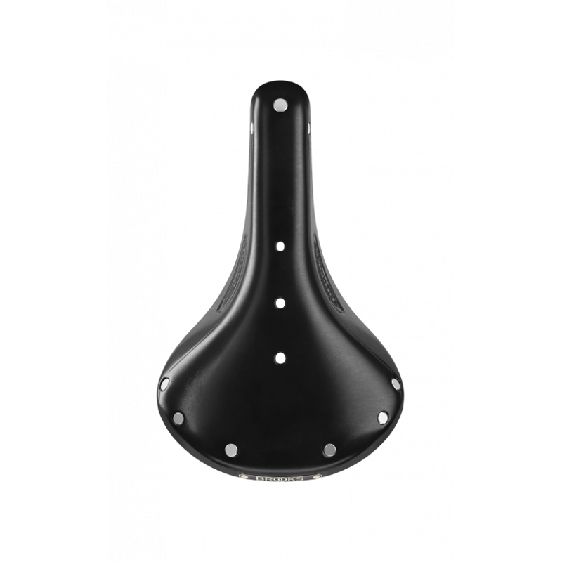 Brooks Flyer Steel Rail Saddle 175mm - Black-2
