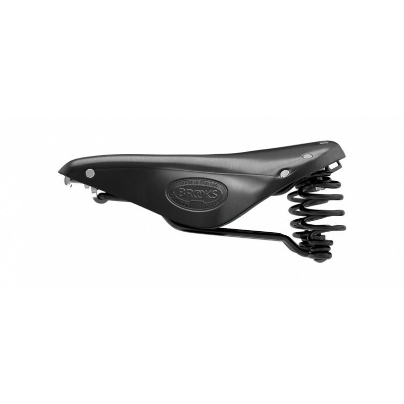 Brooks Flyer Steel Rail Saddle 175mm - Black-5