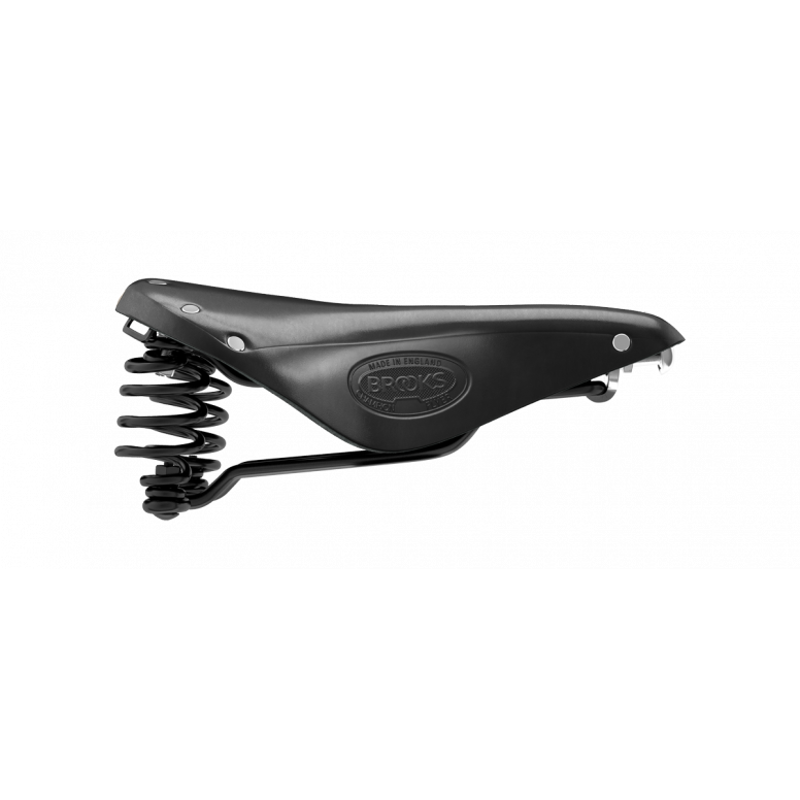 Brooks Flyer Steel Rail Saddle 175mm - Black-6