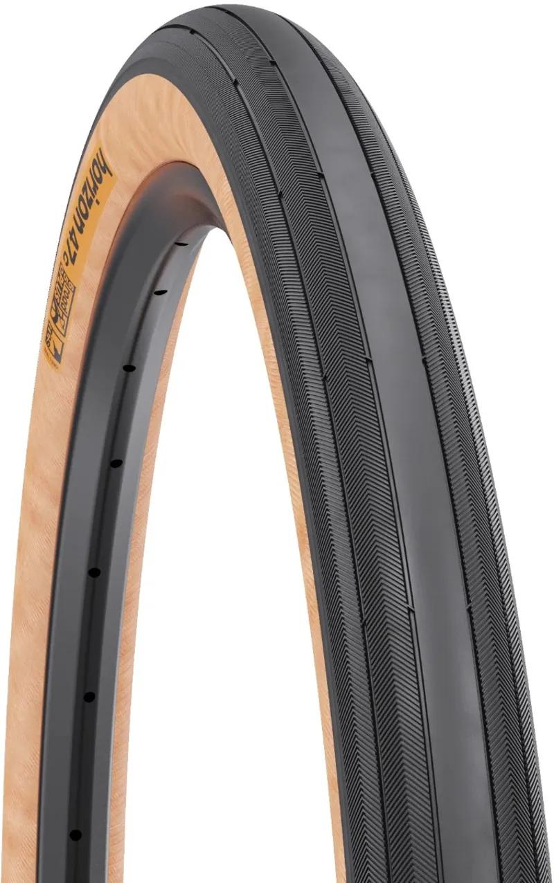 WTB Horizon 650 x 47 Tan Tyre - TCS Light / Fast Rolling 60TPI Dual DNA 