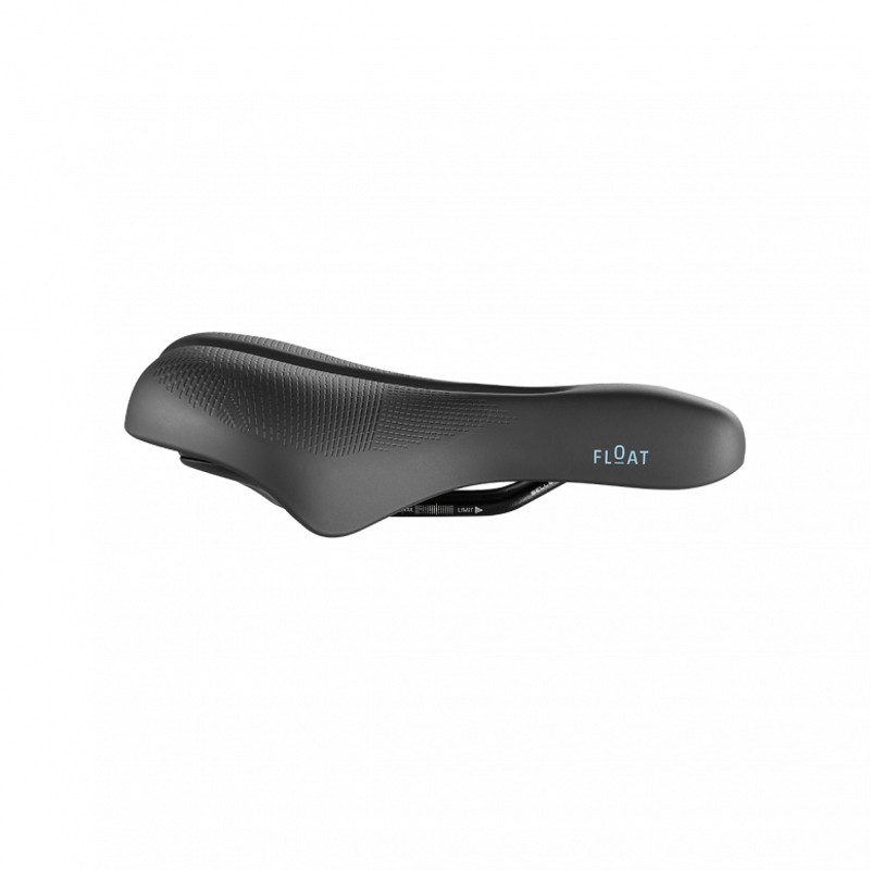 Selle Royal Float Slow Fit Moderate Womens Bicycle Saddle - Black-1