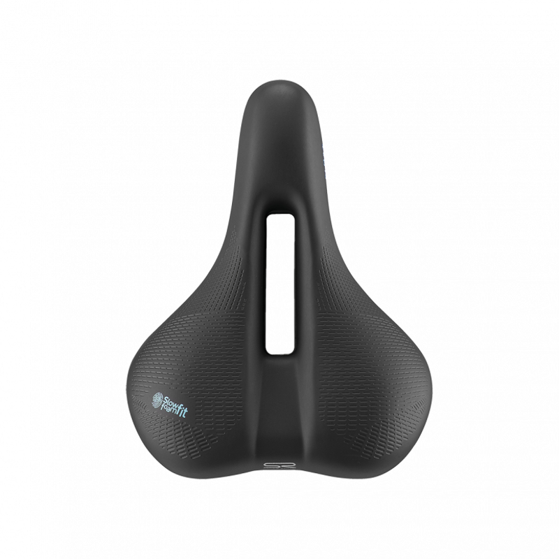 Selle Royal Float Slow Fit Moderate Womens Bicycle Saddle - Black-2