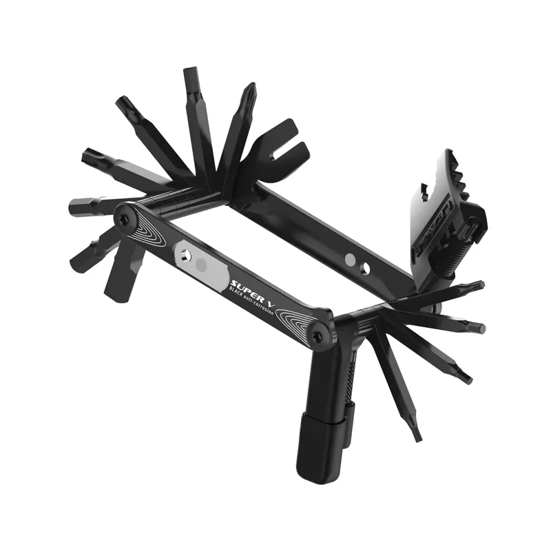 Lezyne Super V23 Bicycle Multi-Tool - Black