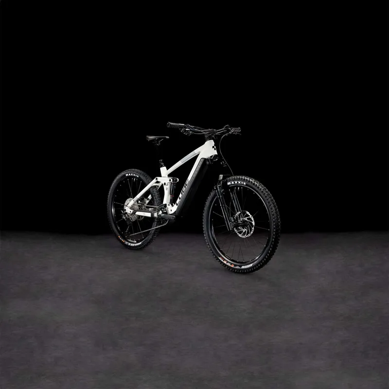 2023 Cube Stereo 160 HPC SLX 750 27.5 Inch Carbon Full-Sus E-MTB - Grey-2