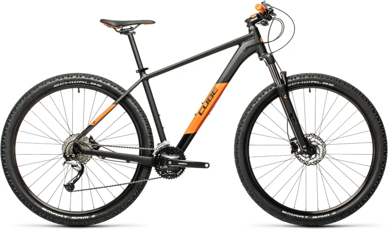 2021 Cube Aim Sl Mountain Bike in Orange