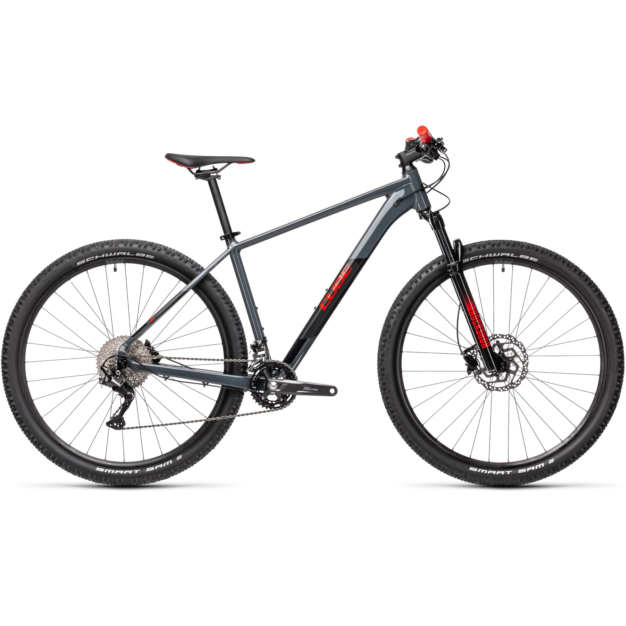 2021 Cube Attention Mountain Bike in Grey Red