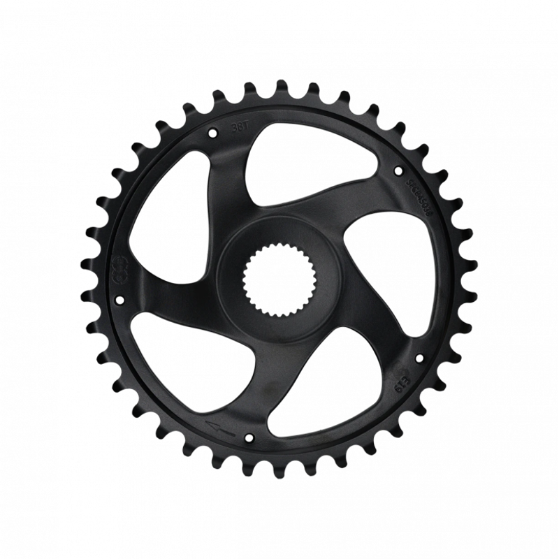 KMC Bosch G4 Direct Mount Chainring in Black-2
