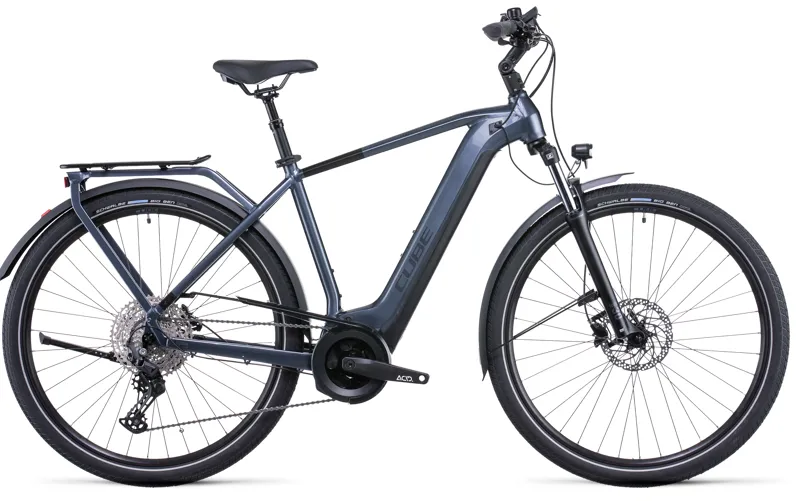 Cube Touring Hybrid Pro 500 Electric Bike - Grey