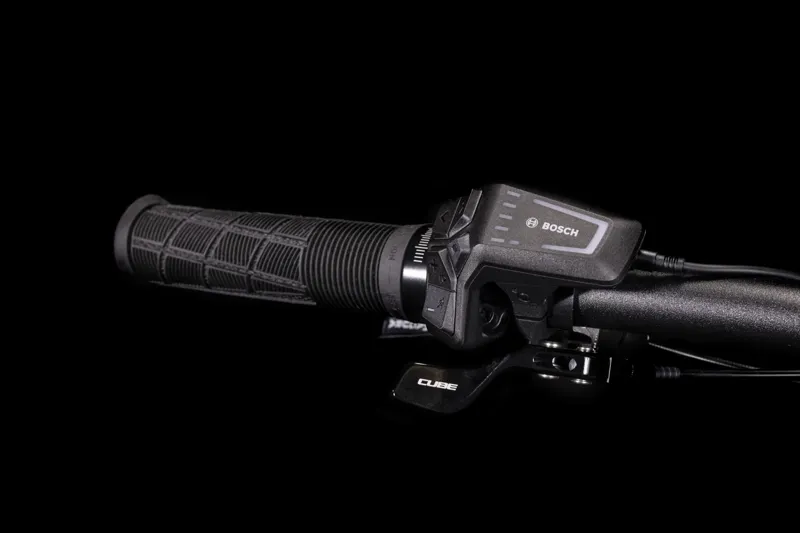 Cube Stereo Hybrid 140 HPC TM 750 29in Full-Sus Electric MTB - FlashGrey/Olive-4