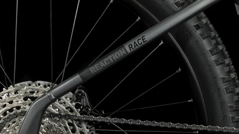 2023 Cube Reaction Hybrid Race 625 Easy Entry Hardtail E-MTB - Grey/Metal-5