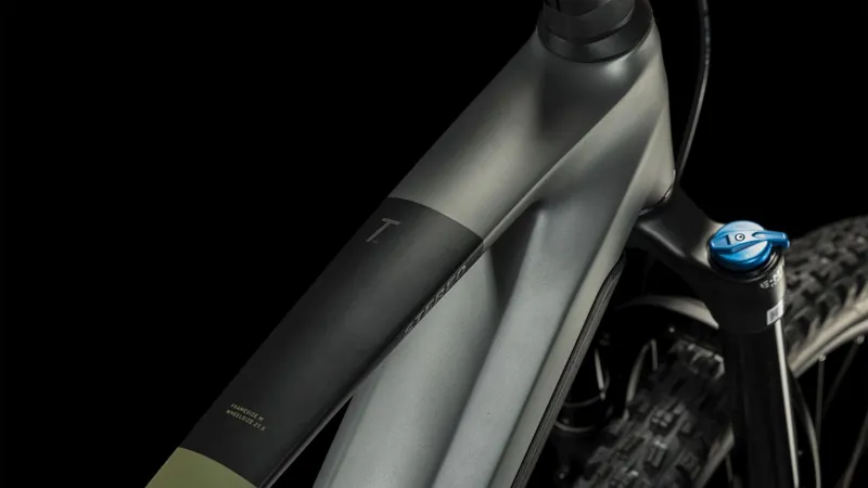 Cube Stereo Hybrid 160 HPC TM 750 Carbon Full-Sus E-MTB - Grey/Olive-3