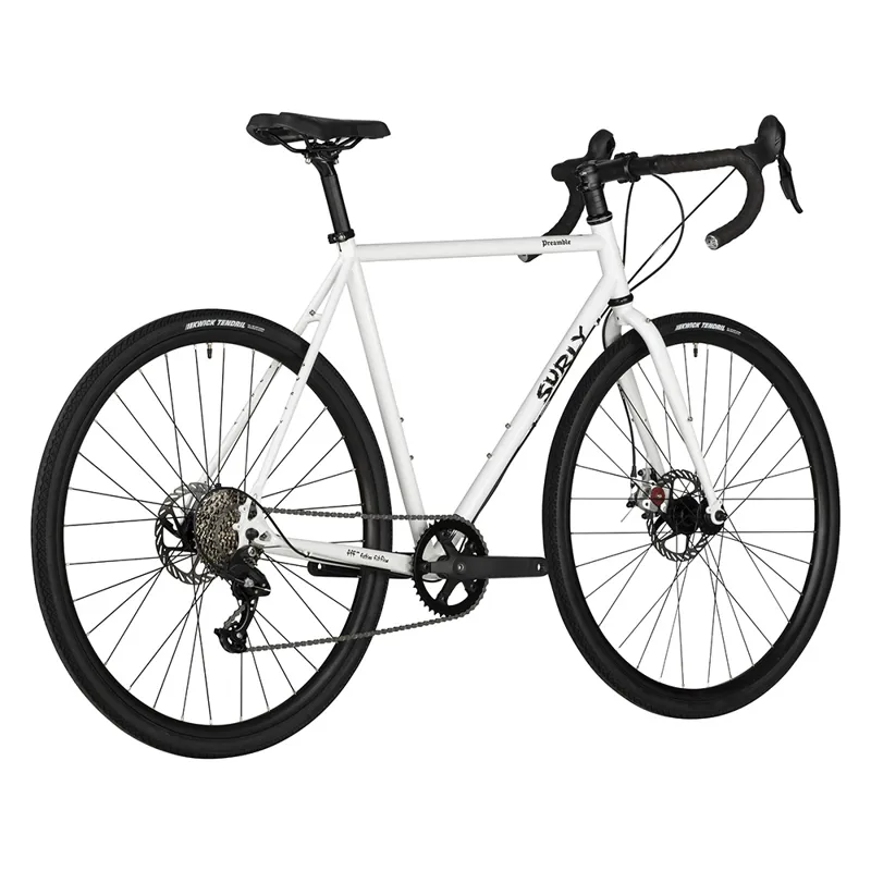 Surly Preamble Drop Bar Road / Gravel Bike - Thorfrost White-1