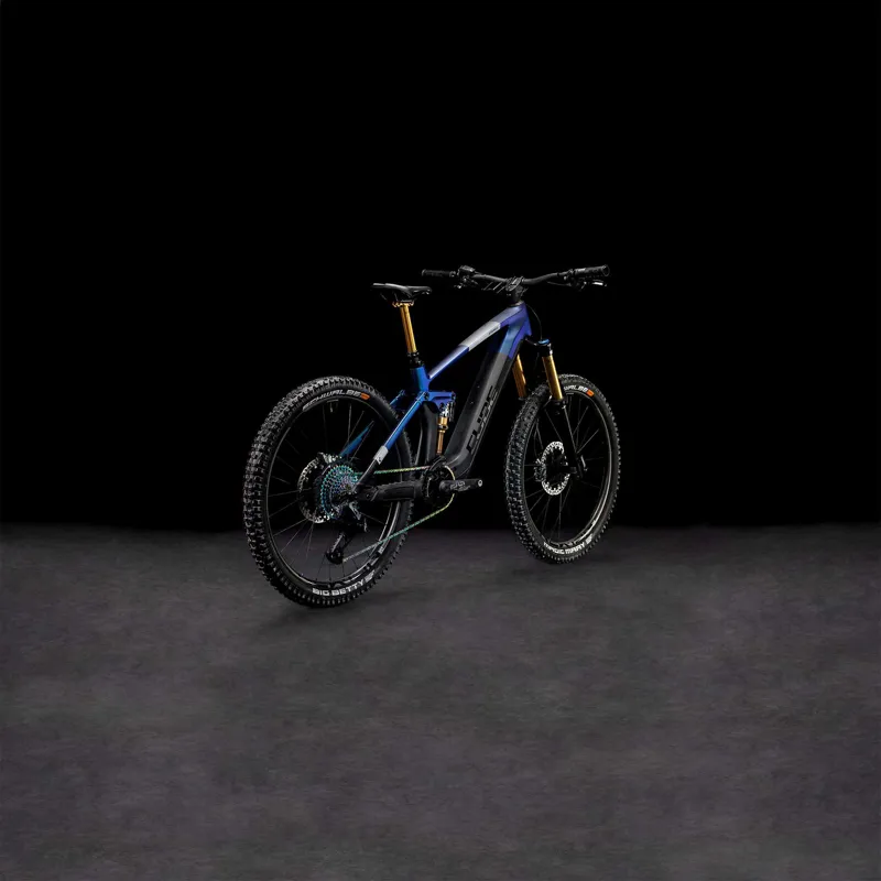 2023 Cube Stereo Hybrid 160 HPC SLT 750 Carbon Full-Sus E-MTB - Nebula / Carbon-2