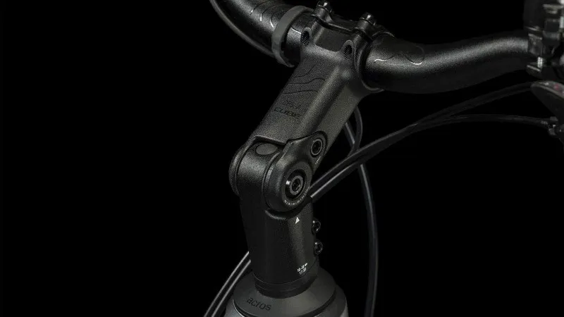 2023 Cube Touring Hybrid EXC 625 Electric Hybrid Bike - Grey/Metal-5