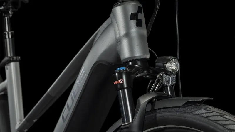 2023 Cube Touring Hybrid EXC 625 - Trapeze Electric Bike - Grey/Metal	-2