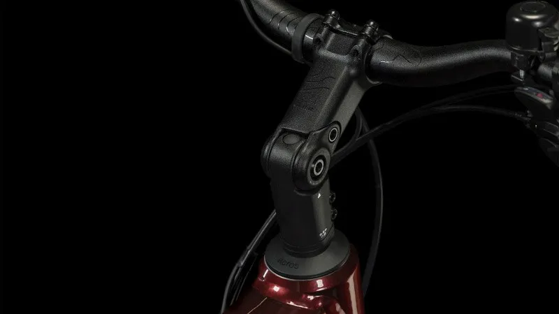 2023 Cube Touring Hybrid EXC 625 Electric Hybrid Bike - Red/White-6