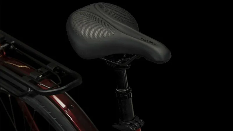 2023 Cube Touring Hybrid EXC 625 Electric Hybrid Bike - Red/White-5