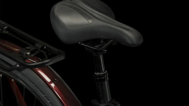 2023 Cube Touring Hybrid EXC 625 - Easy Entry Electric Bike - Red/White-2