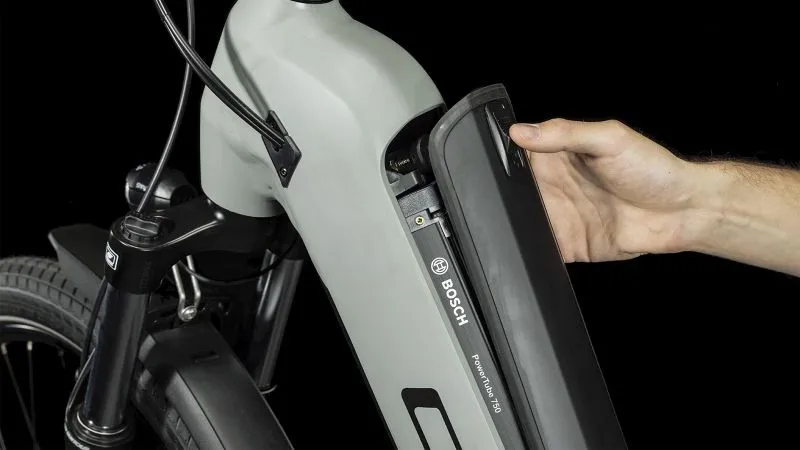 2023 Cube Kathmandu Hybrid One 625 Easy Entry - Electric Bike - SwampGrey/Black-5